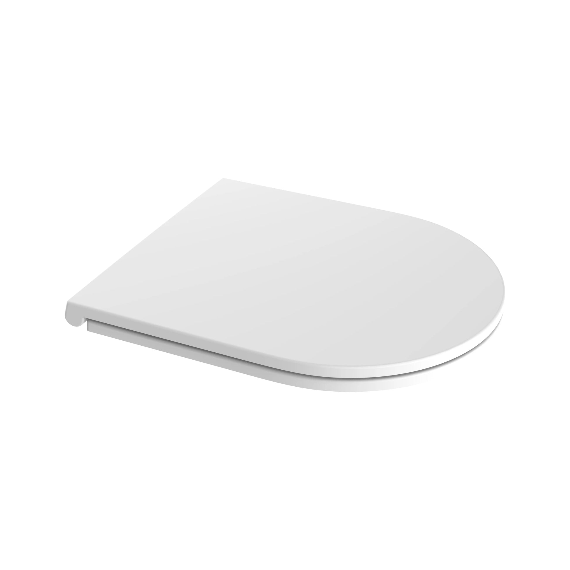 Hangtoilet Brogo met zitting Glanzend Wit modern design met spoelrand SaniSupreme