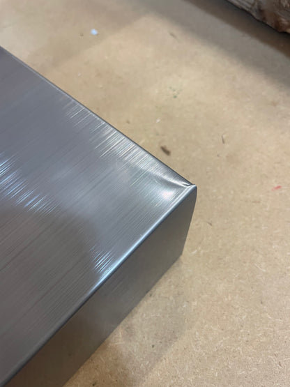 Douchepaneel Opbouwdouche SaniSupreme® Venetië LCD Zilver Geborsteld TK1