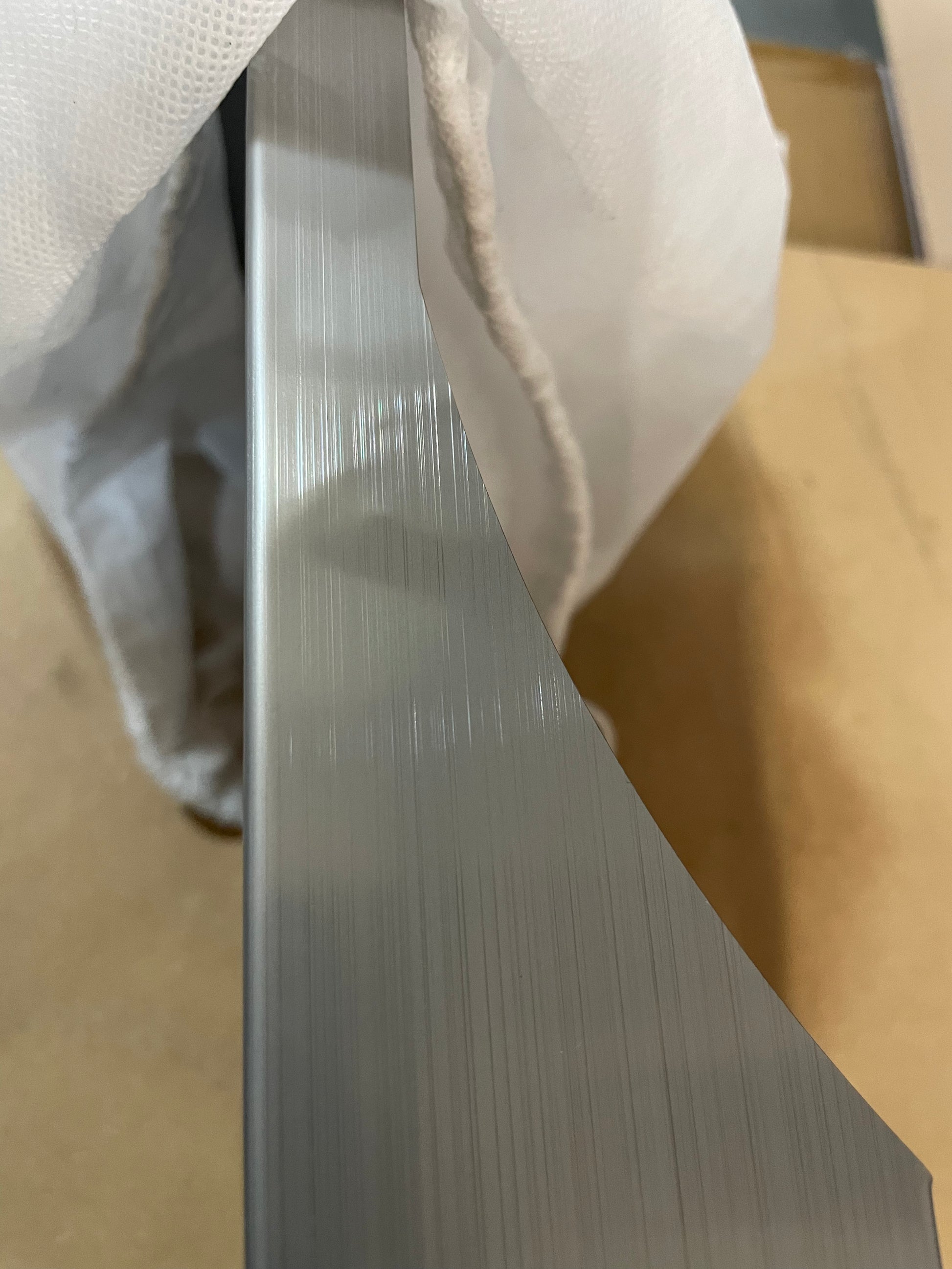 TWEEDEKANS Douchepaneel Opbouwdouche SaniSupreme® Palermo LCD Premium Zilver Brush TK1 Sanisupreme