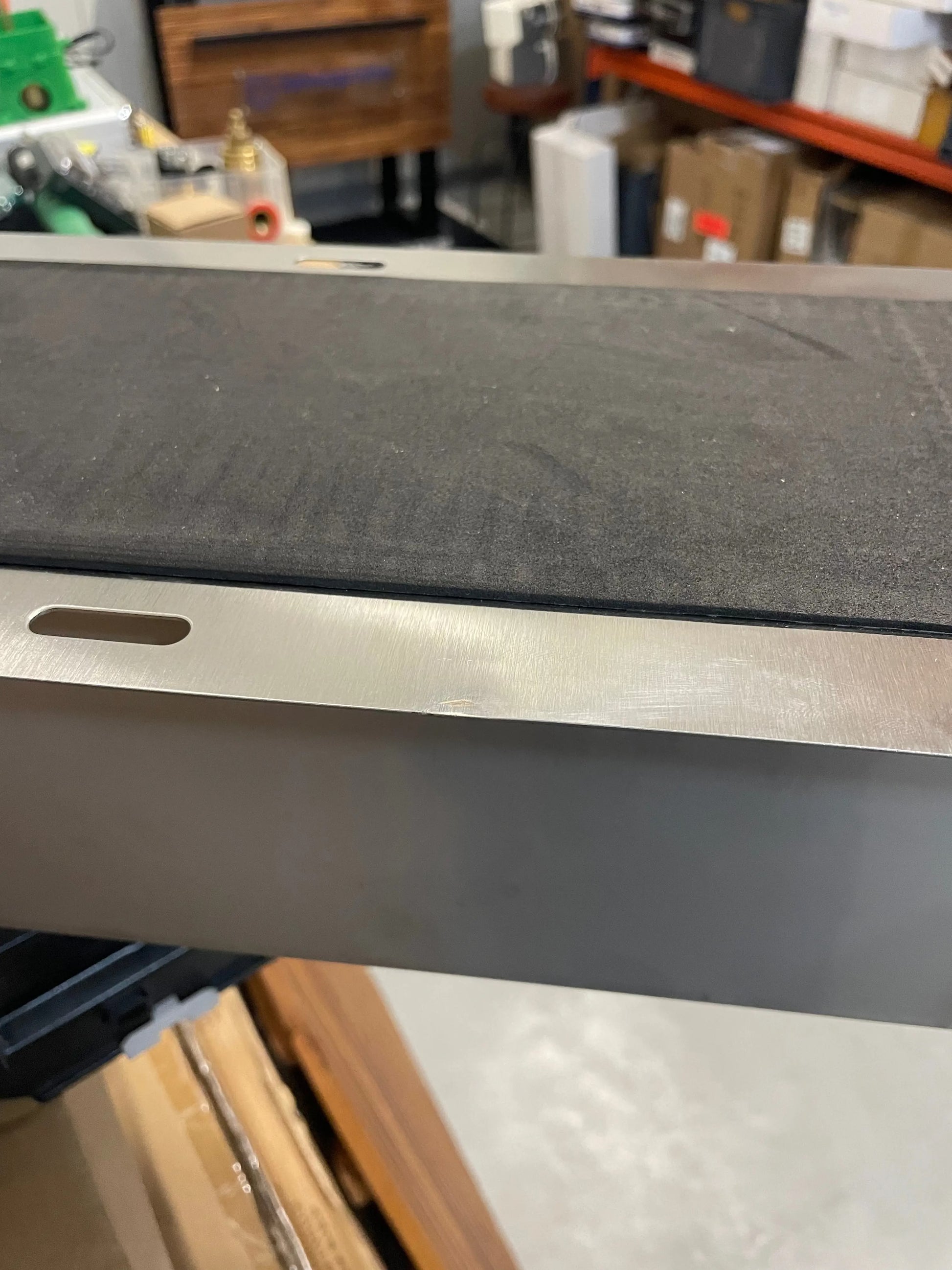 TWEEDEKANS Inbouw Toilet Reserve Rolhouder RVS -72 x 20 x 13 cm - inbouwdiepte 12 cm excl. front TK1 SaniSupreme