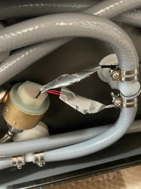 Tweedekans Douchepaneel Opbouwdouche SaniSupreme® Sardinia LCD Premium mat zwart TK2 Sanisupreme