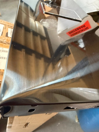 Tweedekans Douchepaneel Opbouwdouche SaniSupreme® Sardinia LCD Premium mat zwart TK2 Sanisupreme