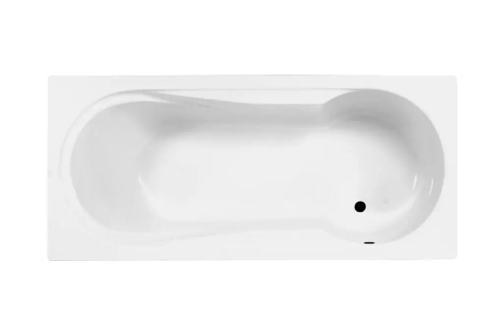 Inbouw ligbad Elvarenne Glans Wit zonder poten rechthoek met douchegedeelte 180x80x42 SaniSupreme