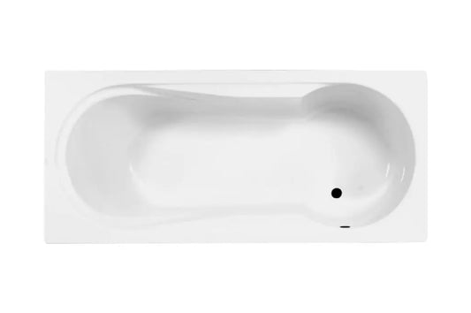 Inbouw ligbad Elvarenne Glans Wit zonder poten rechthoek met douchegedeelte 180x80x42 SaniSupreme