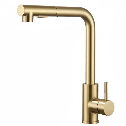 Keukenkraan_Aveiro_goud_geborsteld