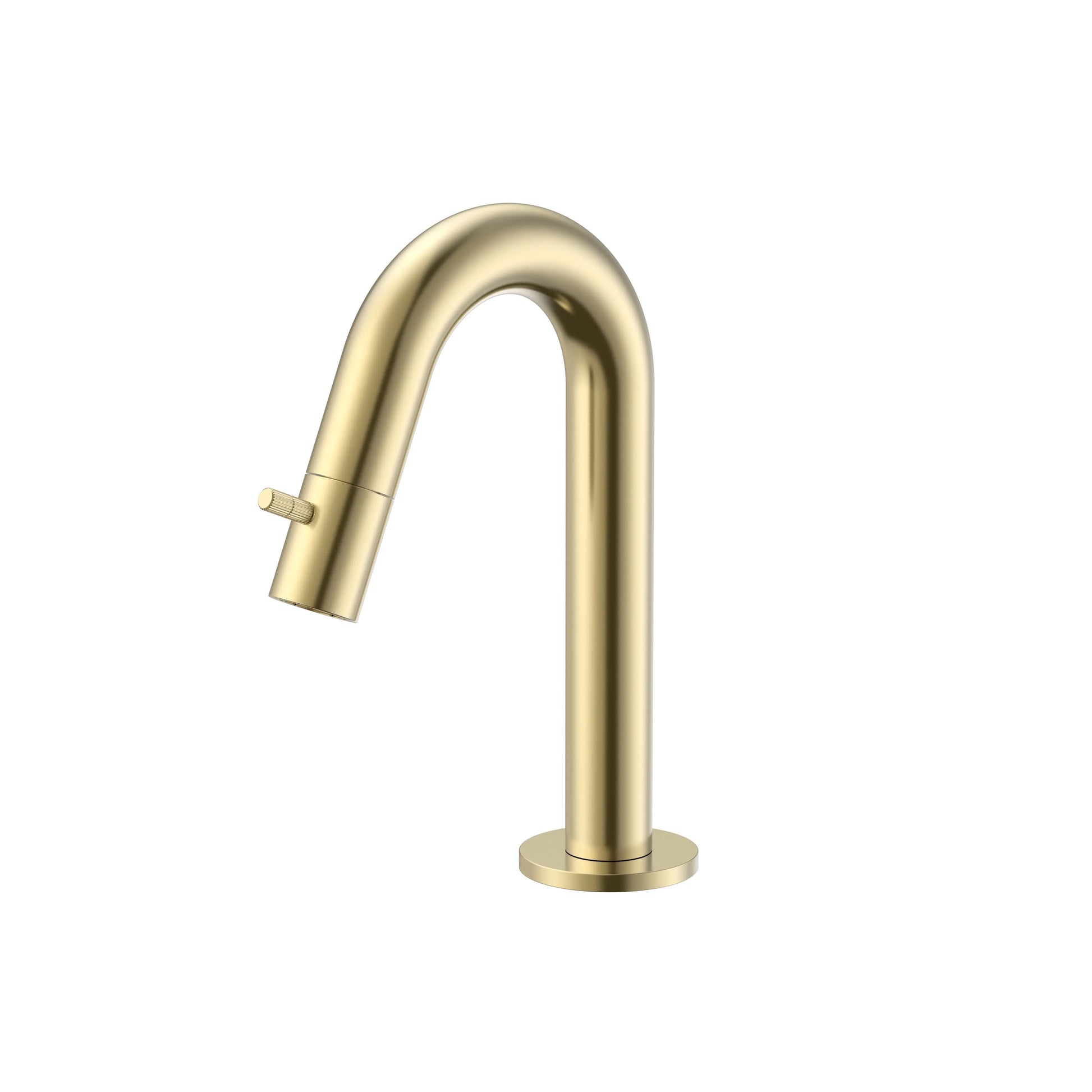 Laurus Line Nox fontein koudwaterkraan 18,9 cm Geborsteld Goud (PDV) SaniSupreme