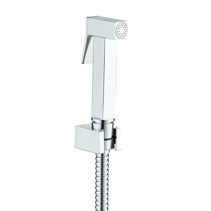 Laurus Line Vila WC bidet sproeier set vierkant in Chroom van SaniSupreme