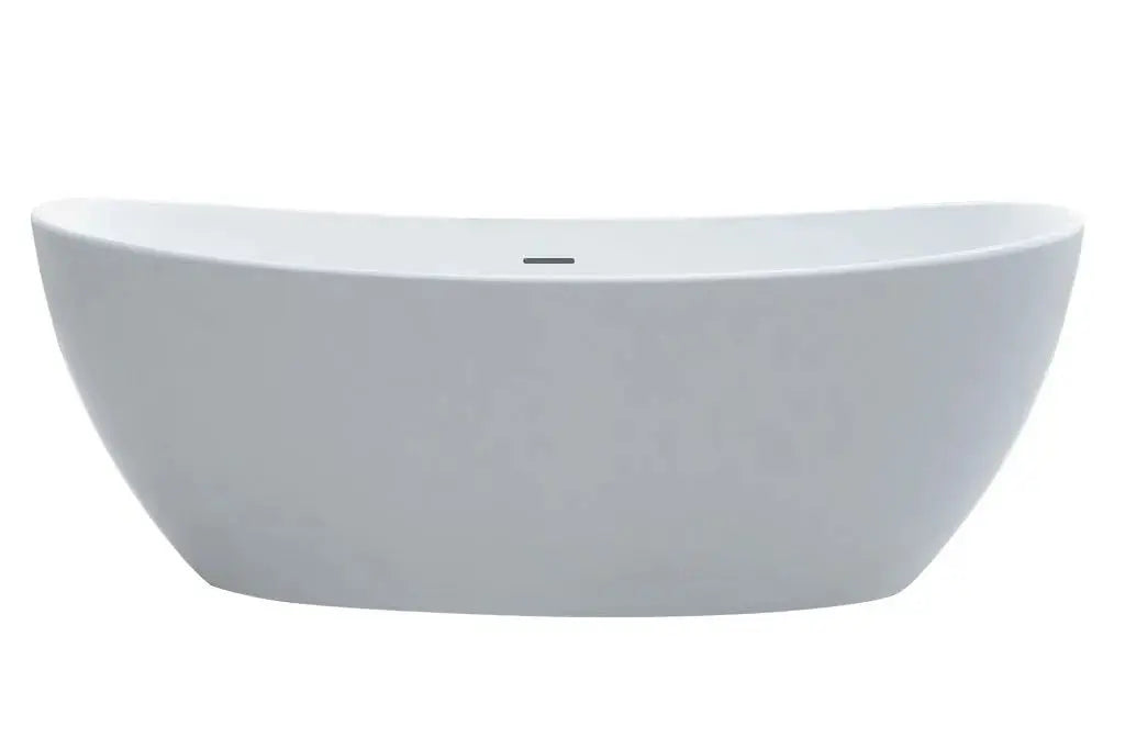 Lunéa 180 cm vrijstaand bad Mat Wit SaniSupreme