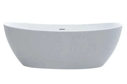 Lunéa 180 cm vrijstaand bad Mat Wit SaniSupreme