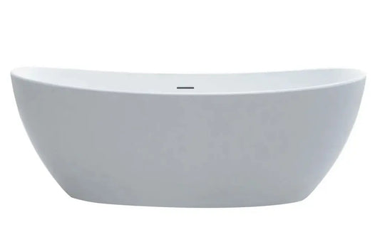 Lunéa 180 cm vrijstaand bad Mat Wit SaniSupreme