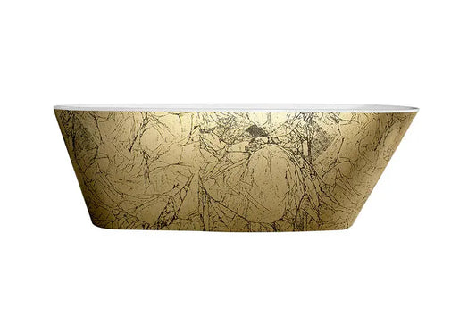 Luxe vrijstaand bad Bridge Goldfeeling 172 cm Goud SaniSupreme