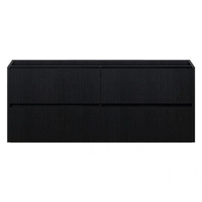 Sanisupreme Abruzzo onderkast 120X48X45cm- Zwart SaniSupreme