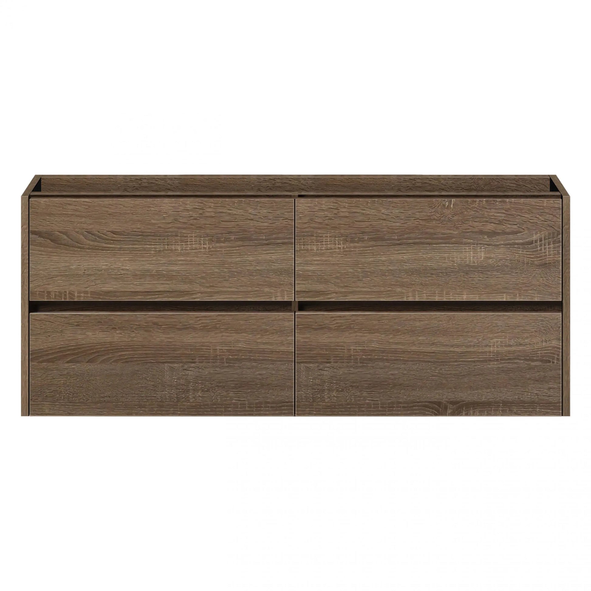 SaniSupreme Badmeubel Set Abruzzo Dubbele wastafel 120cm Hout Sanisupreme