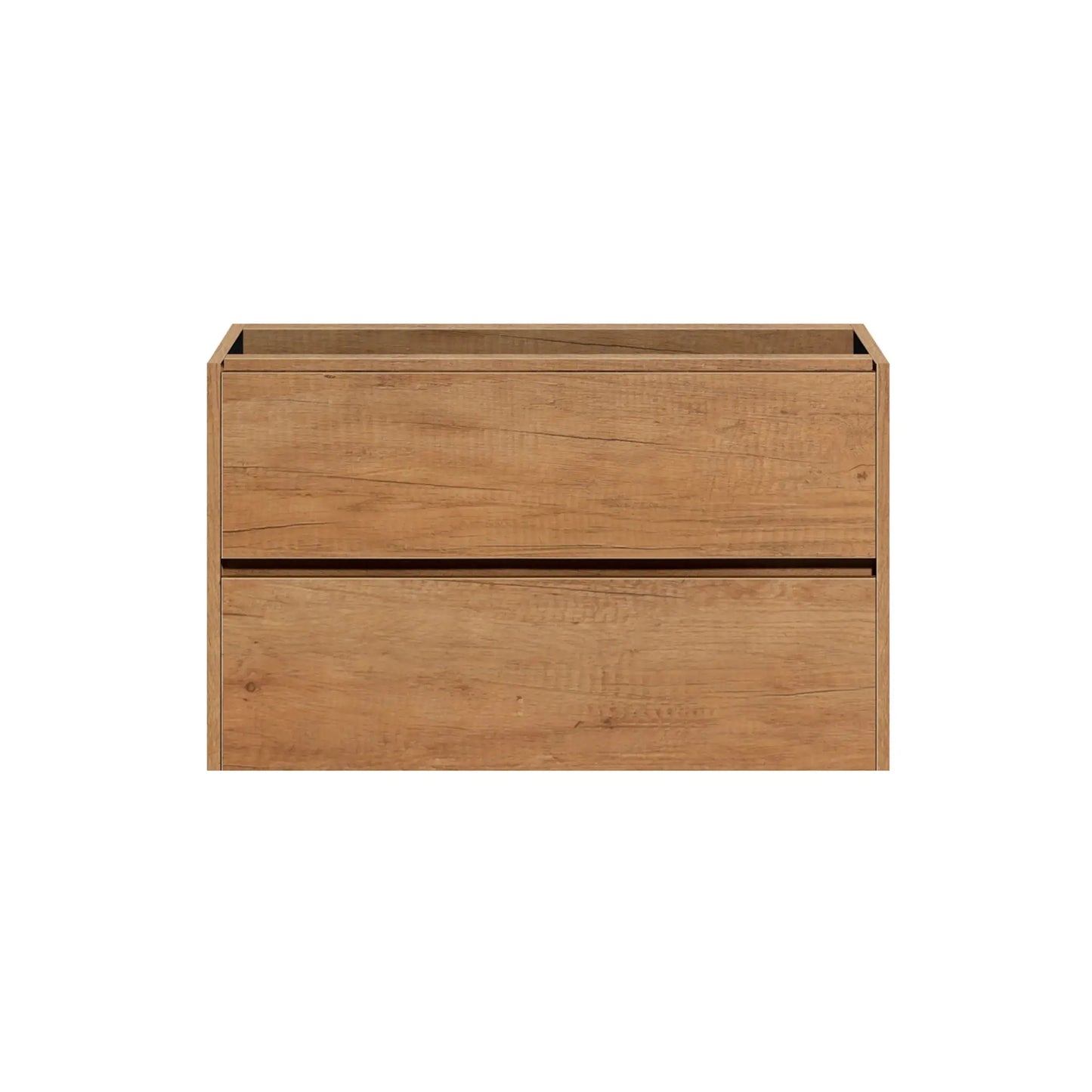 Wastafel Onderkast Abruzzo 80 cm Eiken SaniSupreme Sanisupreme