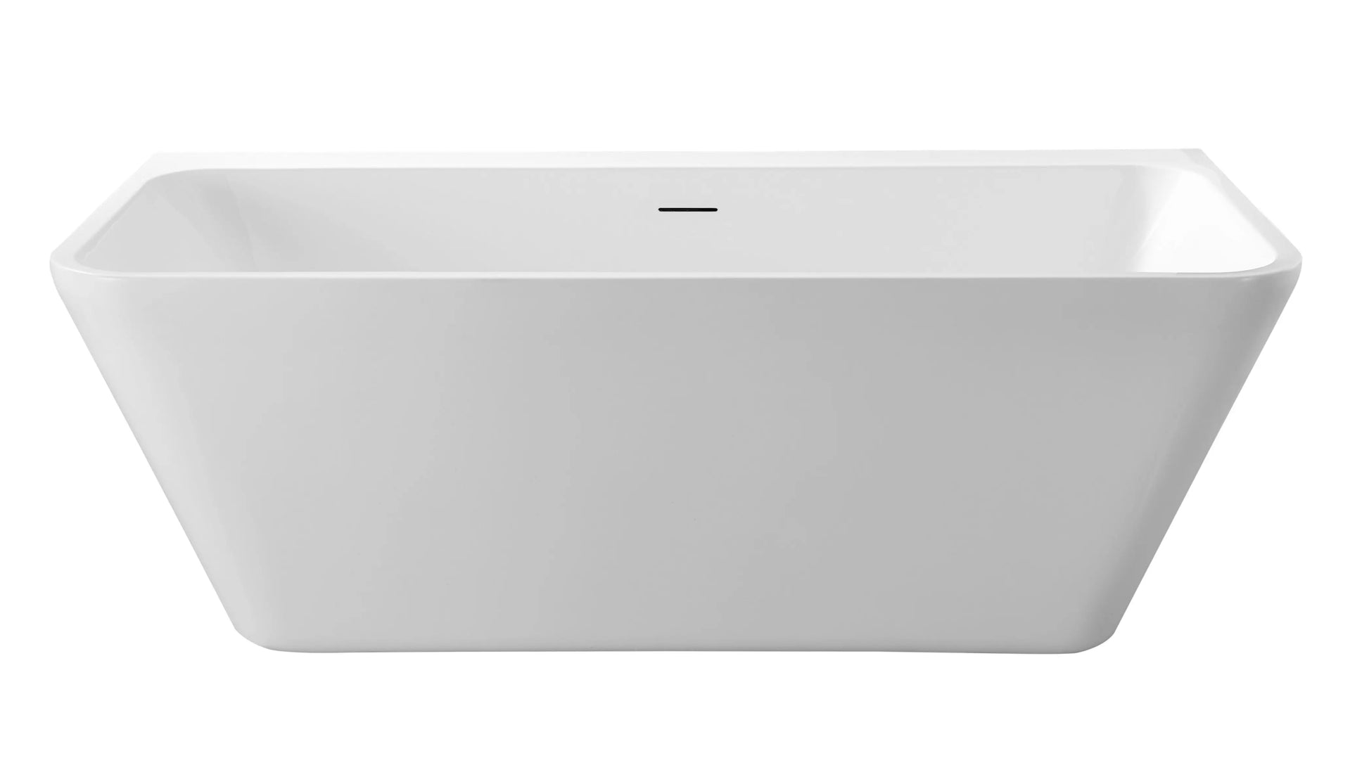 Monaris 180 cm vrijstaand bad Mat Wit