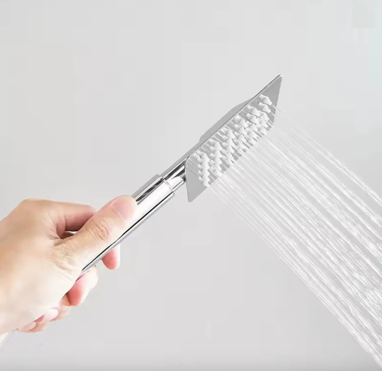 SaniSupreme Napoli Thermostatisch opbouwdoucheset 20 cm. regendouche chroom glans Sanisupreme