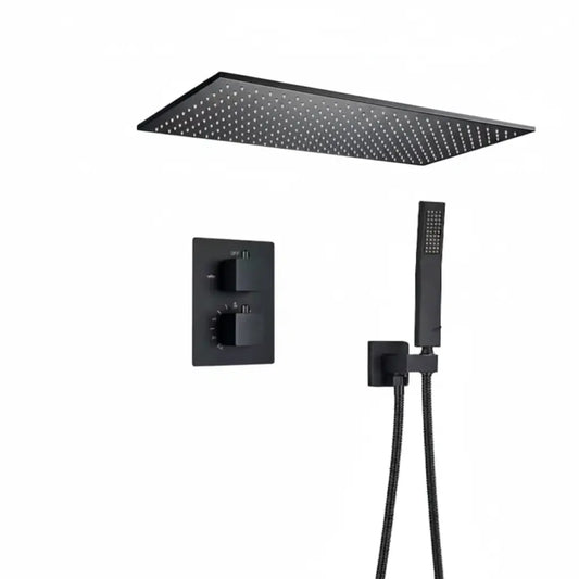 Plafonddouche-inbouw-thermostatisch-40x80cm-mat-zwart-Manhattan-1