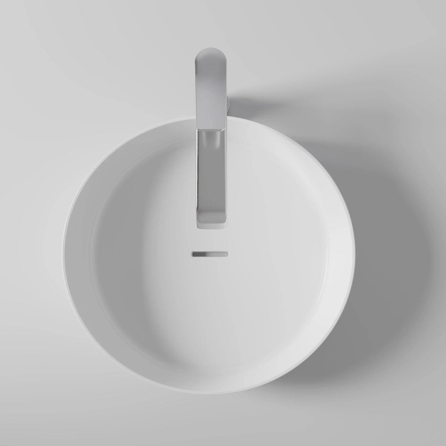 SaniSupreme Waskom Ruby 40x10x40 cm Keramiek Glanzend Wit Sanisupreme