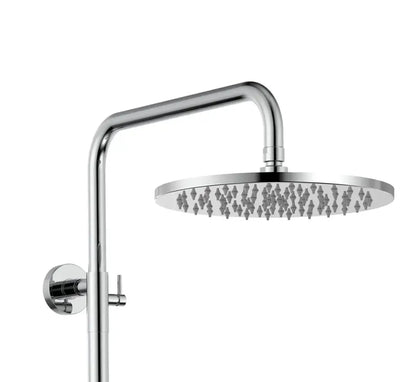 Regendoucheset Stria Chroom Glans (PVD coating-Cool-touch) 30 cm Regendouche met thermostaatkraan Sanisupreme