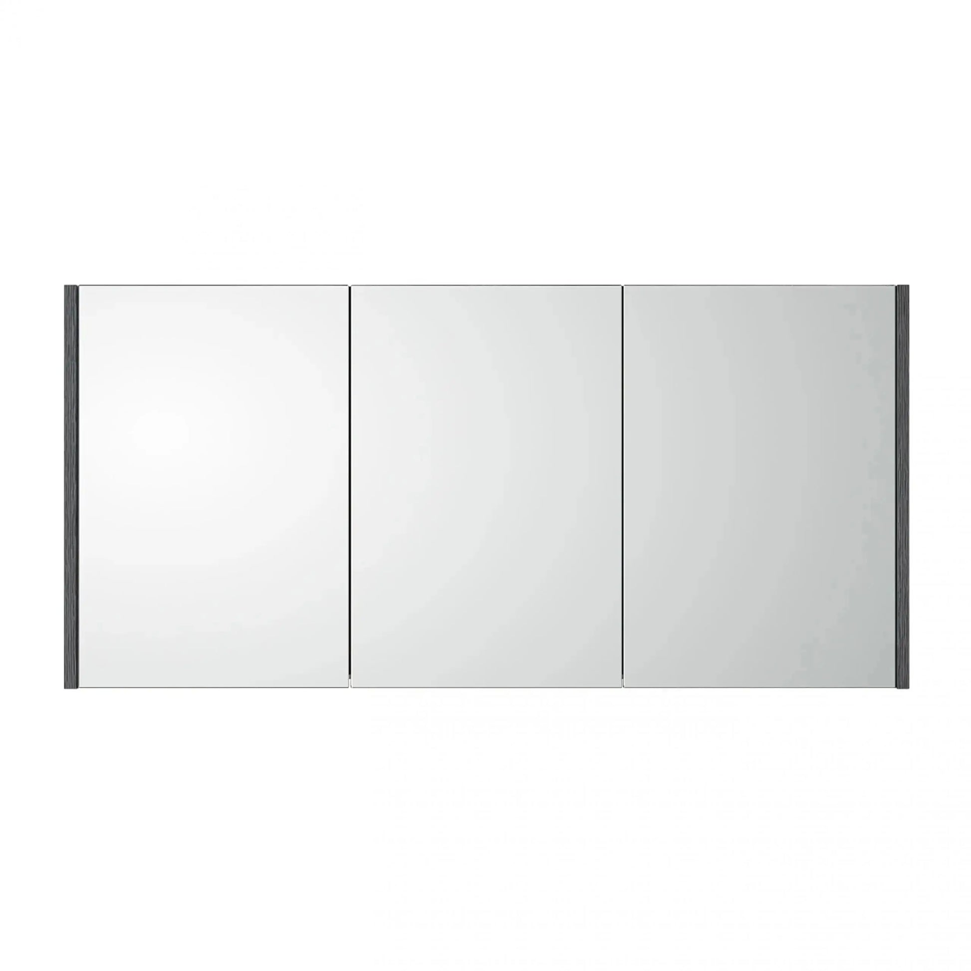 SaniSupreme Badmeubel Set Abruzzo Dubbele wastafel 120cm Grijs Sanisupreme