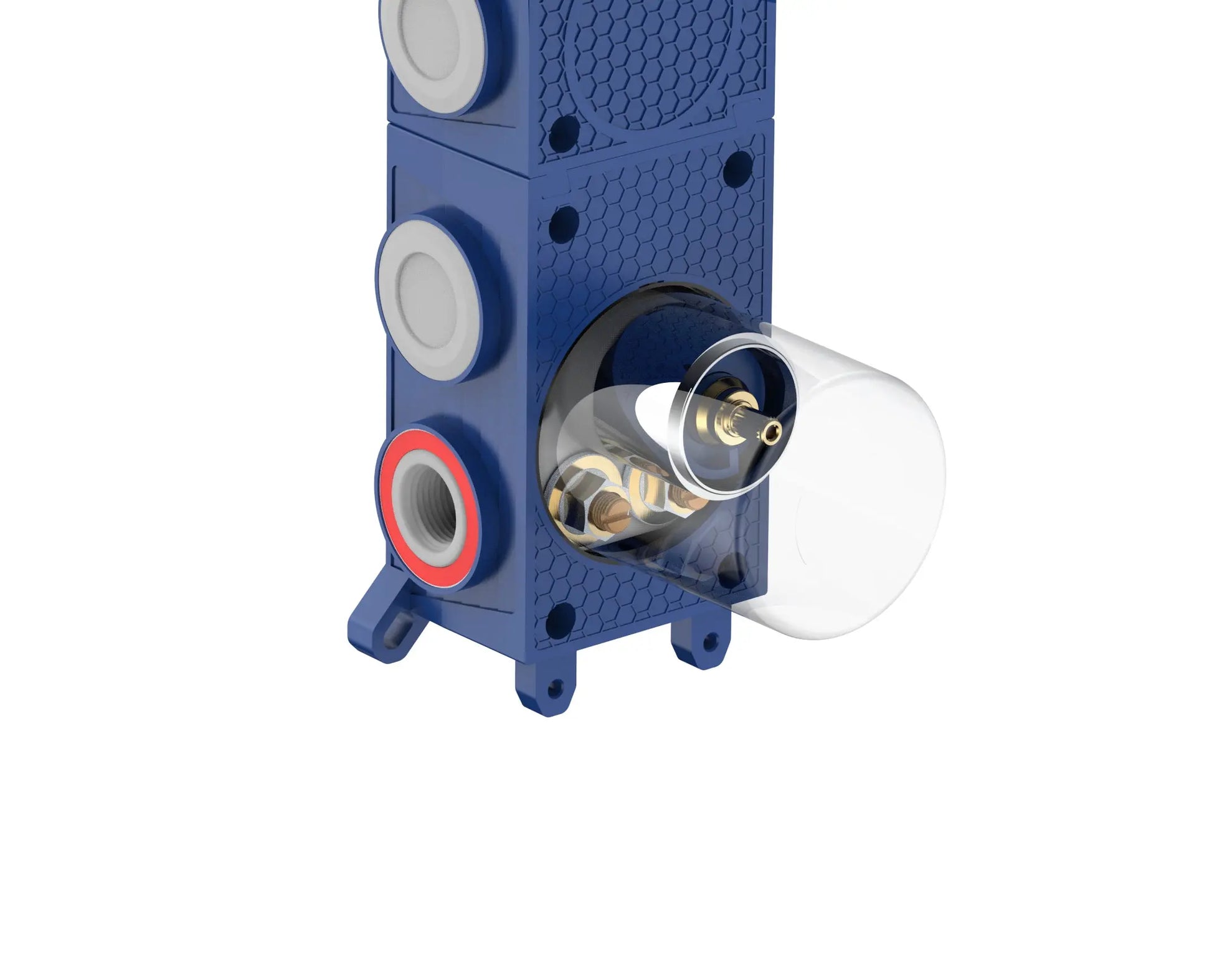 SaniSupreme SmartPulse Stria Inbouw Thermostatische Mengkraan 3-weg losse unit Sanisupreme