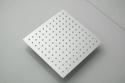 SaniSupreme Doucheset Lugano Premium handdouche mengkraan regendouche vierkant 30 cm. Chroom inbouw 2 weg Sanisupreme