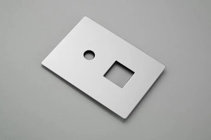 SaniSupreme Doucheset Lugano Premium handdouche mengkraan regendouche vierkant 25 cm. Chroom inbouw 2 weg Sanisupreme