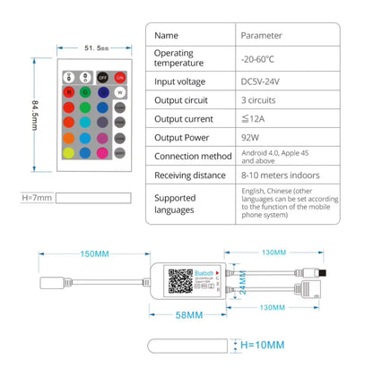SaniSupreme® ThermePlus Quadro Chroom Plafond Thermostatische Doucheset 4 weg LED Chroom Sanisupreme
