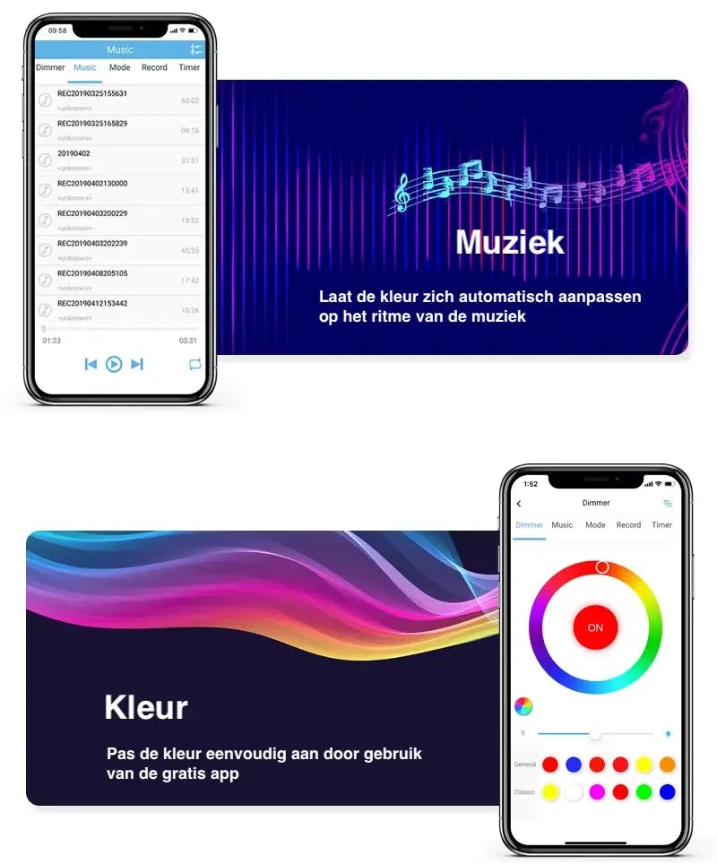 SaniSupreme® ThermePlus Quadro Chroom Plafond Thermostatische Doucheset 4 weg LED Chroom Sanisupreme