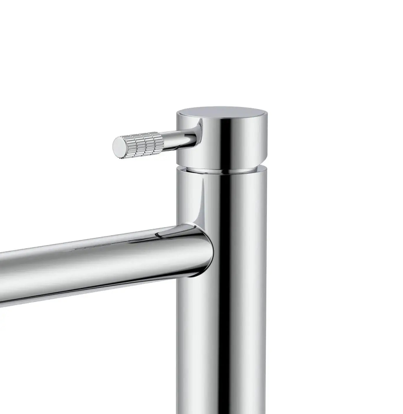 SaniSupreme Wastafelkraan Stria Rib High Chroom PVD-coating Cold-start Sanisupreme