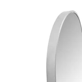 SaniSupreme Aloni Oval badkamerspiegel rechthoekig 100x50 cm Geborsteld RVS met led verlichting, verwarming en touch schakelaar