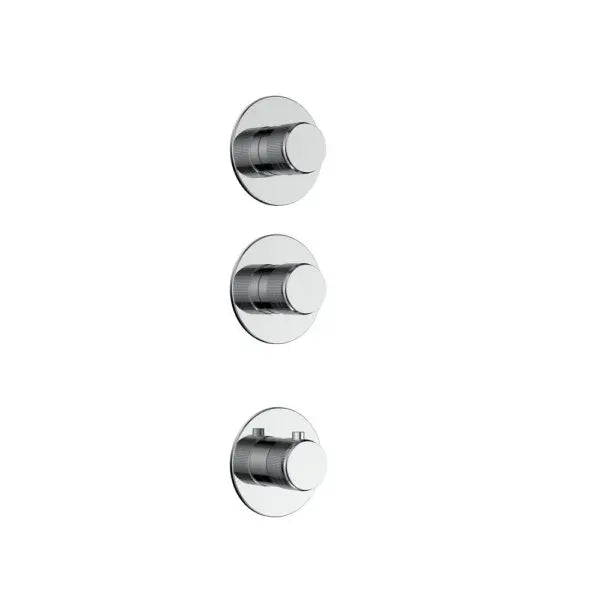 SaniSupreme Lunvero DuoControl 30 Inbouw Regendoucheset Geborsteld RVS met 2 Stopkranen7