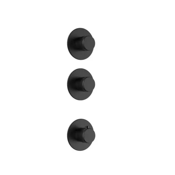 SaniSupreme Lunvero DuoControl 30 Inbouw Regendoucheset Mat Zwart PVD met 2 Stopkranen7