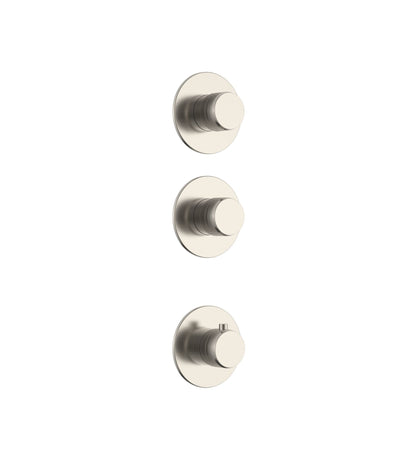 SaniSupreme Lunvero DuoControl Bath Inbouw Badthermostaatset Geborsteld RVS met 2 Stopkranen7