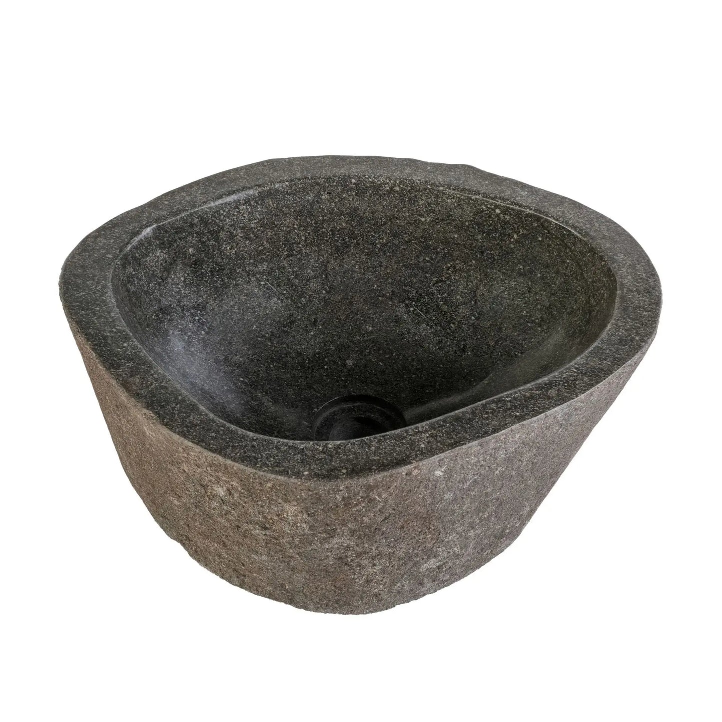 SaniSupreme TerraForma Bergsteen grijs waskom 30-35x15x3cm Sanisupreme