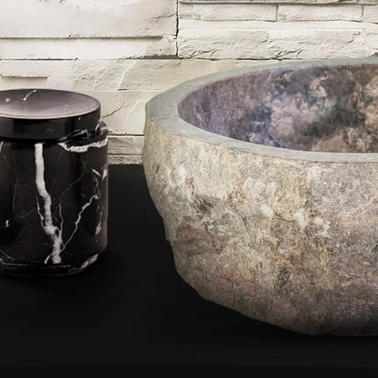 SaniSupreme TerraForma Marble waskom 30-35x15 cm Sanisupreme