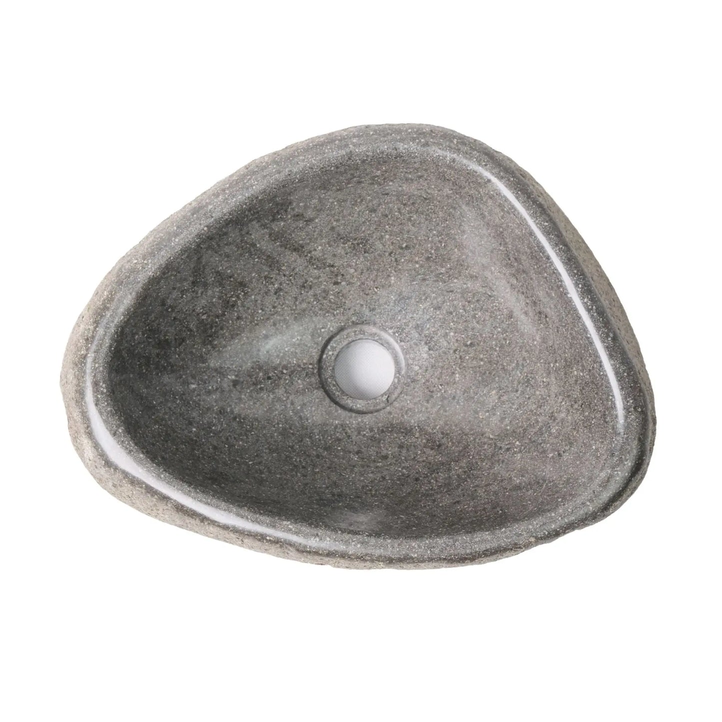 SaniSupreme TerraForma Riverstone waskom 30-35x15x1,5cm