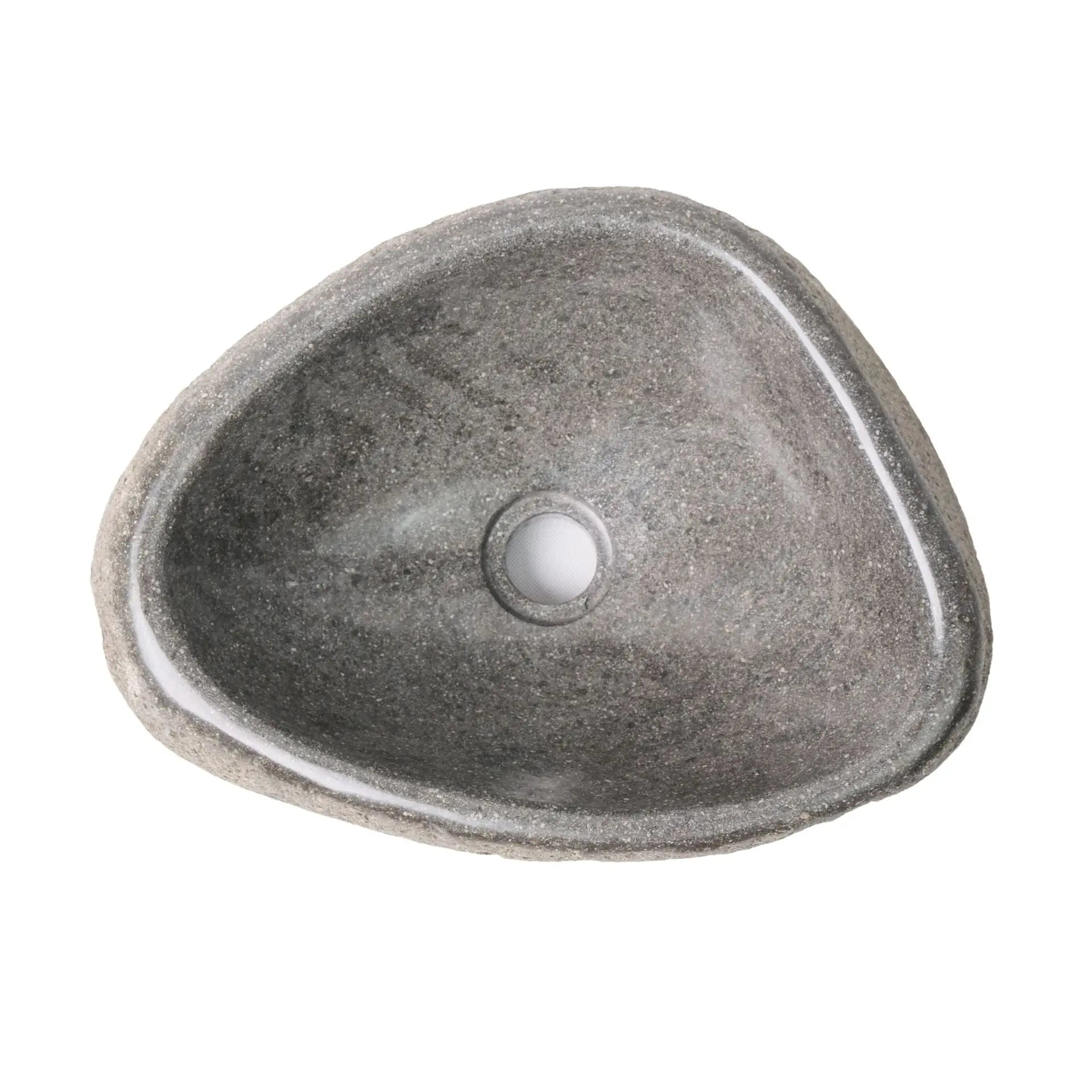 SaniSupreme TerraForma Riverstone waskom 30-35x15x1,5cm
