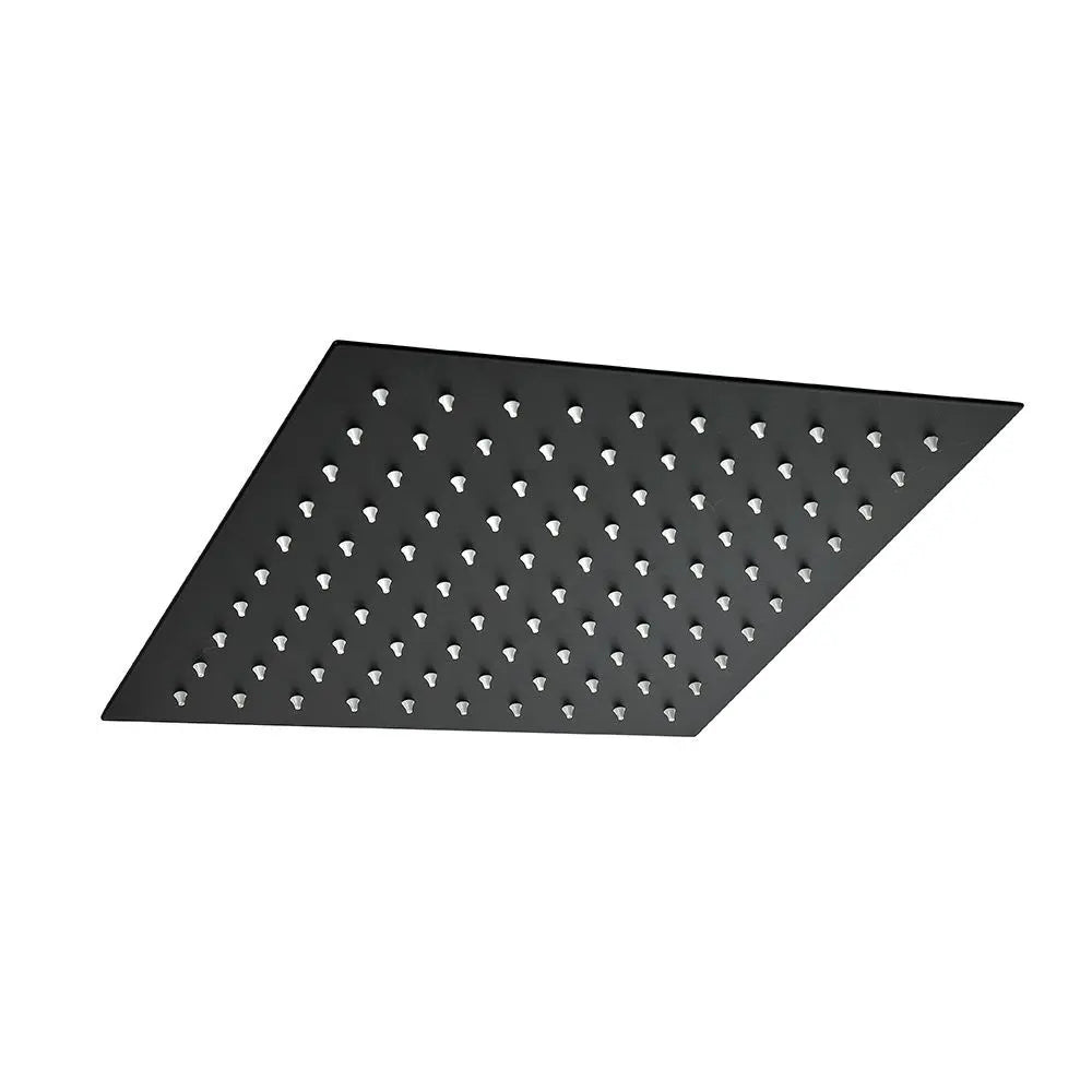 SaniSupreme Doucheset Costa Rica 40 cm. regendouche vierkant 2-weg zwart inbouw Sanisupreme