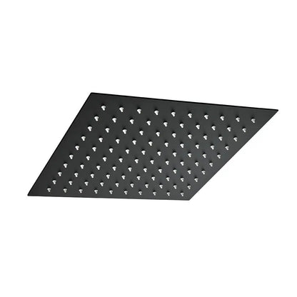 SaniSupreme Doucheset Costa Rica 40 cm. regendouche vierkant 2-weg zwart inbouw Sanisupreme