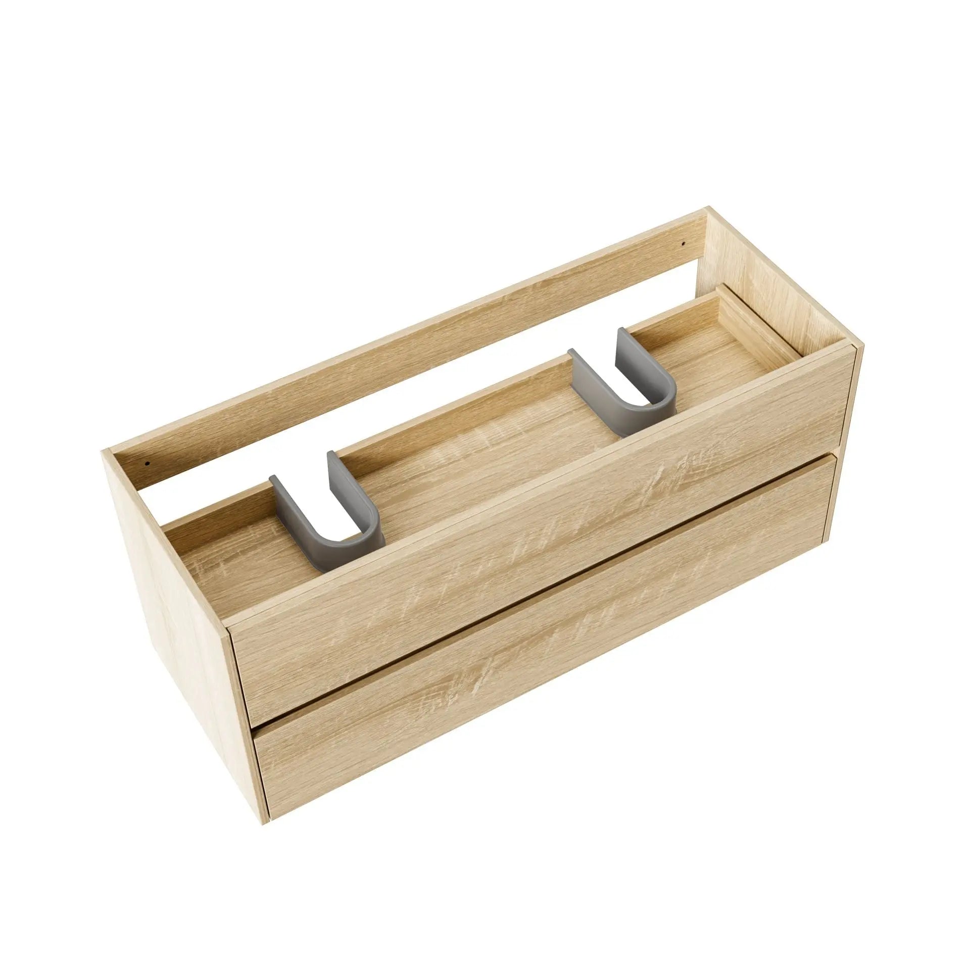 Sanisupreme Hayat Complete Wastafelonderkast 120 cm- Eik SaniSupreme