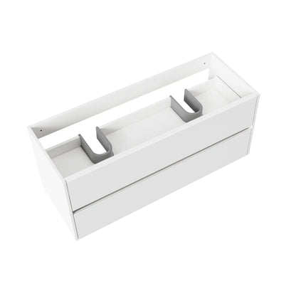 Sanisupreme Hayat Complete Wastafelonderkast 120 cm -Glanzend Wit SaniSupreme