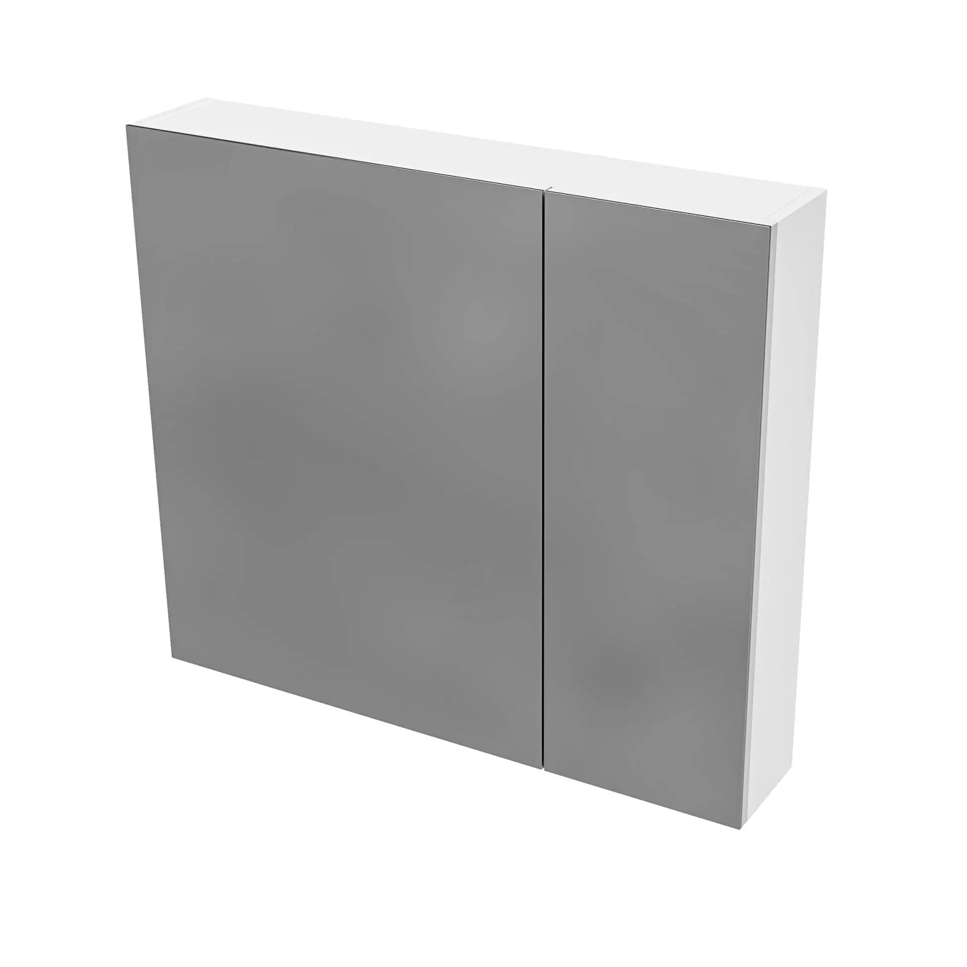 Sanisupreme Hayat spiegelkast 80X70X15cm Glanzend Wit SaniSupreme