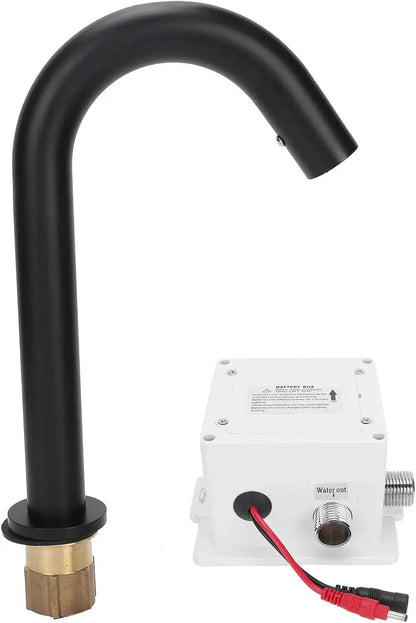 SaniSupreme Wastafel kraan opbouw met automatische sensor 33 cm  koud en/of warm water Sanisupreme
