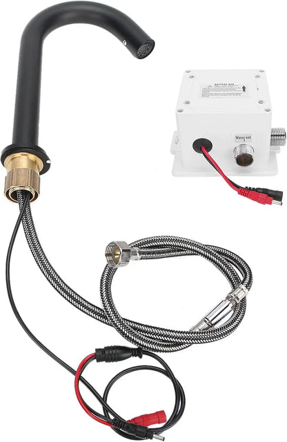 SaniSupreme Wastafel kraan opbouw met automatische sensor 33 cm  koud en/of warm water Sanisupreme