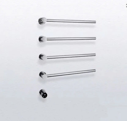 SaniSupreme SlimLine Inbouw Badkamer Elektrische Radiator Handdoekverwarming LCD chroom glans 4 armen-2