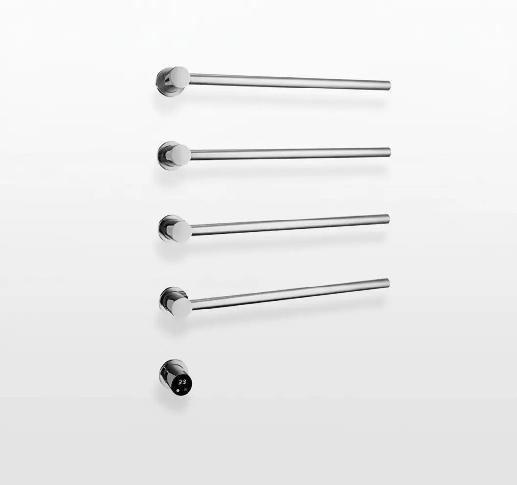 SaniSupreme SlimLine Inbouw Badkamer Elektrische Radiator Handdoekverwarming LCD SaniSupreme