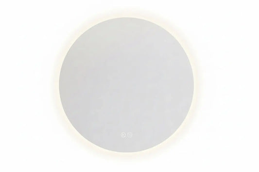 Spiegel Aurora rond met led verlichting en verwarming 60, 80 ,100, 120ø  SaniSupreme