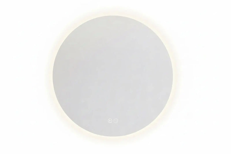 Aurora ronde spiegel met LED en verwarming