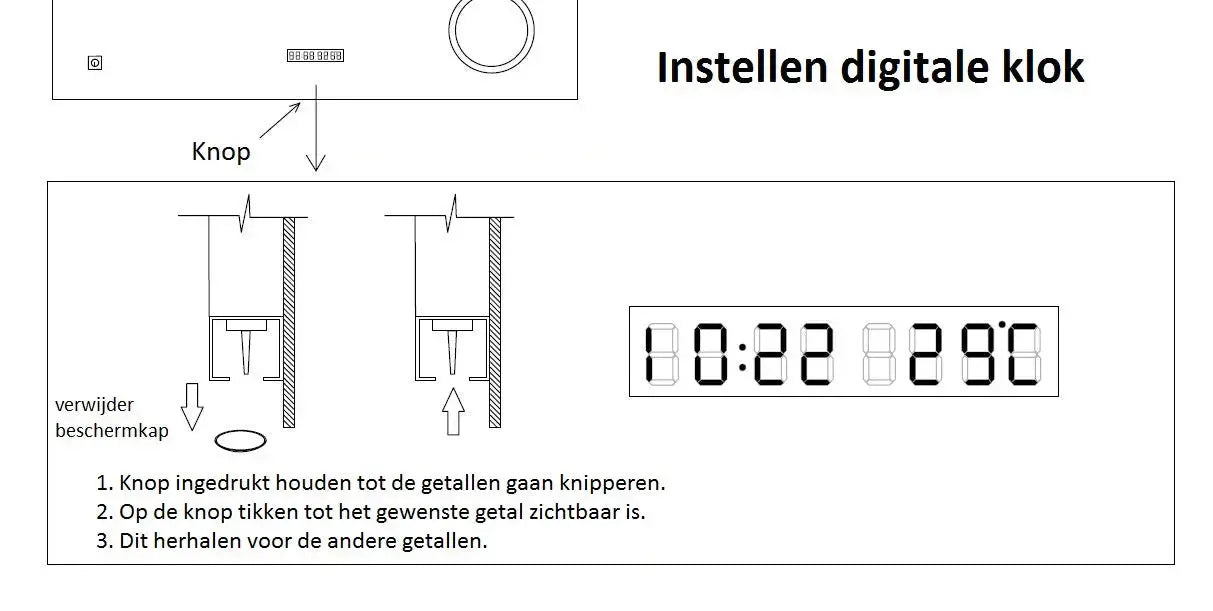Spiegel Brisa rechthoek met LED verlichting, klok en vergroting 80, 100,120 x70 cm moderne badkamer SaniSupreme